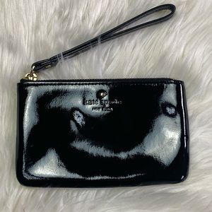 Kate Spade Black Wristlet Clutch